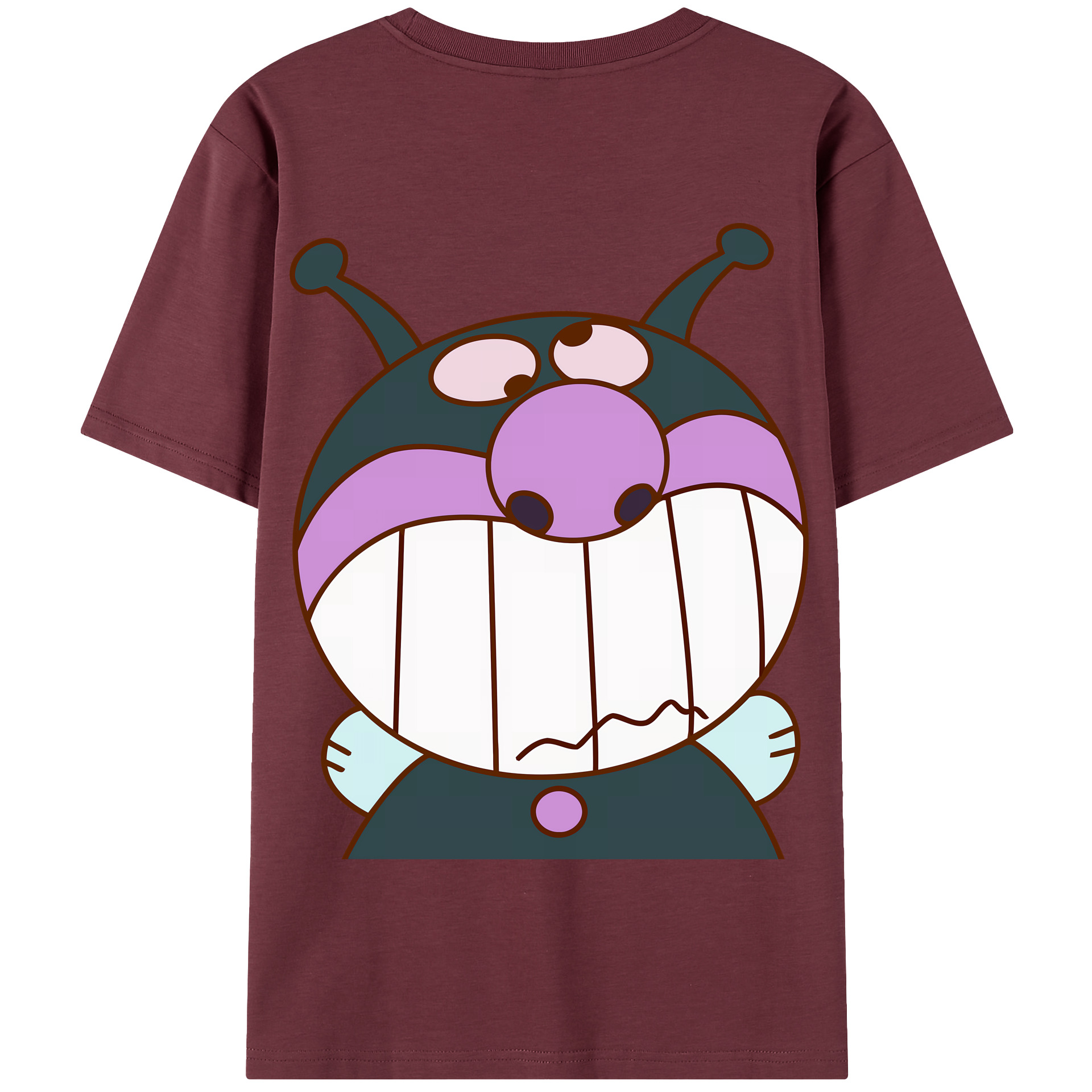 （画像用） アンパンマン Anpanman 綿100％半袖Tシャツ（背面プリント）
